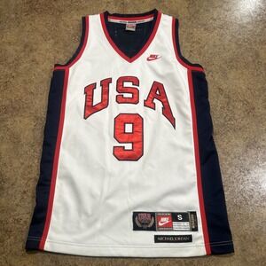 Michael Jordan NIKE - 1984 TEAM USA OLYMPIC JERSEY - Size S - !!!RARE!!!